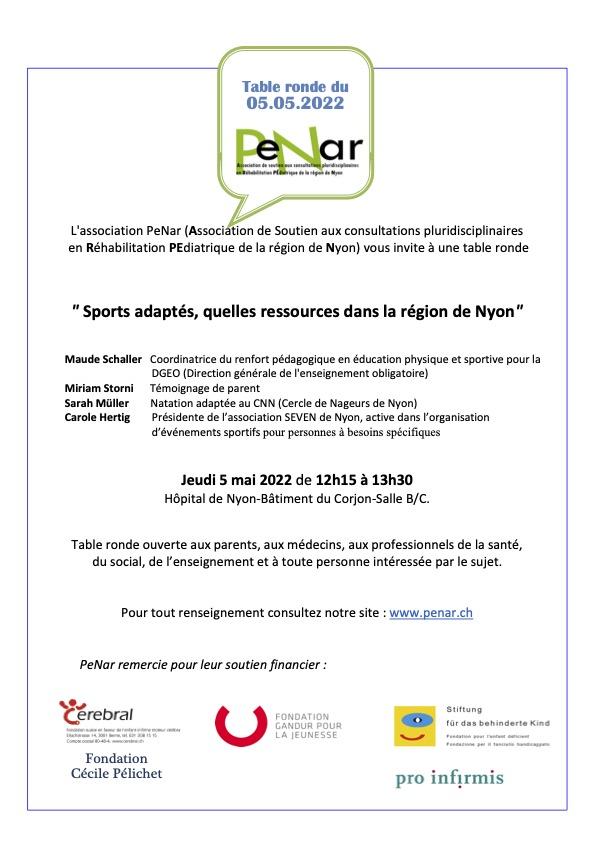 1 flyer table ronde 5 mai